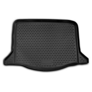 Honda Jazz Trunk Mat - Omac - TPE - Black - '08-'15